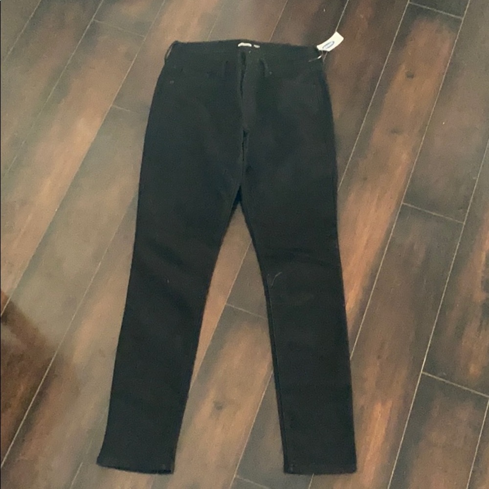 NWT Old Navy Black Original Skinny Jeans Casual Closet Staple Minimalist